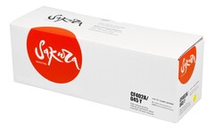 Картридж Sakura CF402A/045Y для HP, Canon LJ M252n/M252dn/MFP277dw/277n и LBP-610C/MF-630C, желтый, 1300 к.