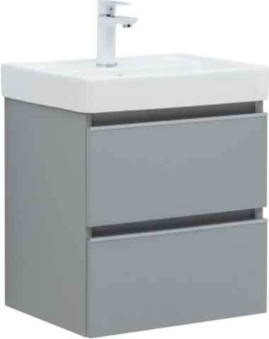 Aquanet 329600 Тумба Вега 50 2 ящ. цв.мисти грин (329600)