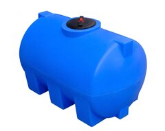 Ёмкость горизонтальная 1000л Политим 1000 л. горизонтальный (1650x965x990см;синий) - арт.560712