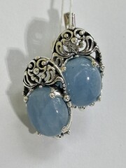 Фирюза (серьги из серебра)