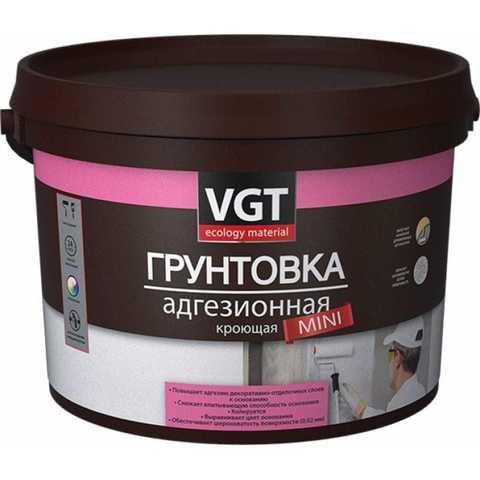 грунт VGT адгезионный шероховат поверхность 3кг