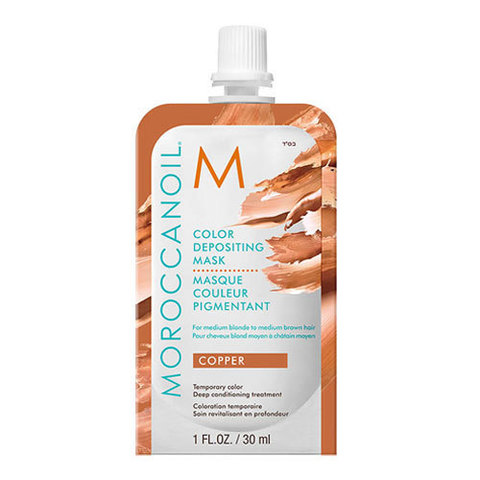 Moroccanoil Color Depositing Mask Copper - Маска тонирующая для светло-русых и русых волос медный