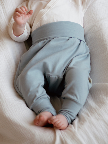 Ползунки для новорожденного мятный