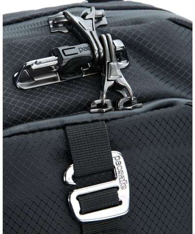 Картинка рюкзак однолямочный Pacsafe Venturesafe X sling pack Черный - 6