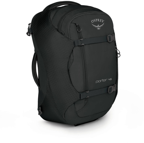 Картинка рюкзак для путешествий Osprey Porter 46 Black - 2