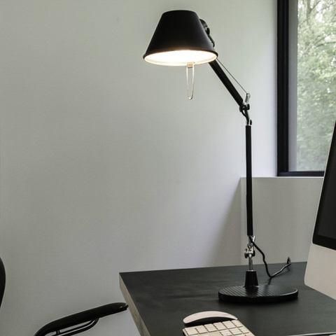 Лампа Tolomeo Micro Tavolo Black