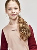 Тёплый Комплект термобелья Craft Core Warm Baselayer розово-бордовый детский