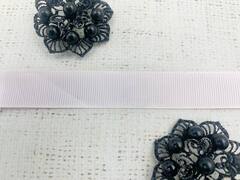 Лента репсовая, ш. 2 см, бледно-розовый
