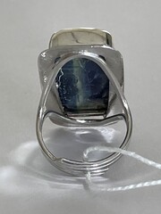 Кианит (кольцо из серебра)