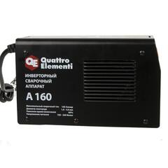 Аппарат электродной сварки, инвертор QUATTRO ELEMENTI A 160 (160 А, ПВ 60%, до 4.0 мм, 2.9 (248-511)