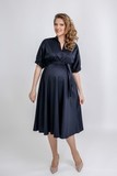 Платье для беременных 09564 синий