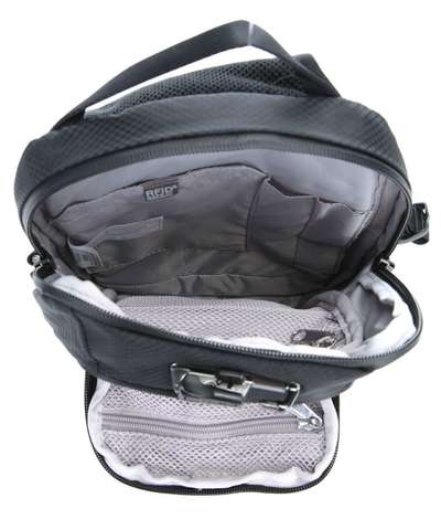 Картинка рюкзак однолямочный Pacsafe Venturesafe X sling pack Черный - 5