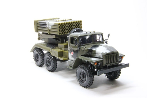 Ural-4320 BM-21 Grad camouflage Elecon 1:43