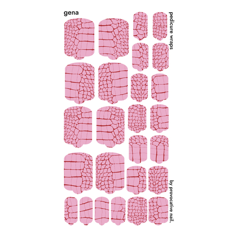 ПЛЕНКИ NAIL WRAPS GENA (PED)