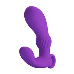 Фиолетовый вибромассажёр для массажа простаты Cayla - 11,2 см. - 