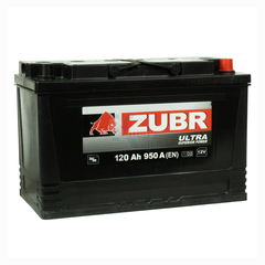 Аккумулятор ZUBR Professional (120Ah, 950A, R+) ZPT1200