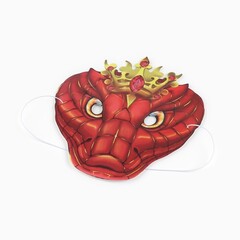 Новогодняя маска карнавальная «Новый год: Змей»