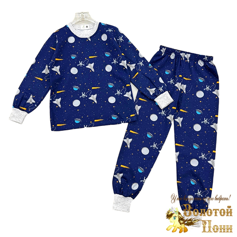 Пижама хлопок/начес м (8-11) 241120-XV1301