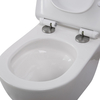 Унитаз подвесной безободковый со смывом TORNADO BelBagno AMANDA-TOR BB051CH-TOR-FC