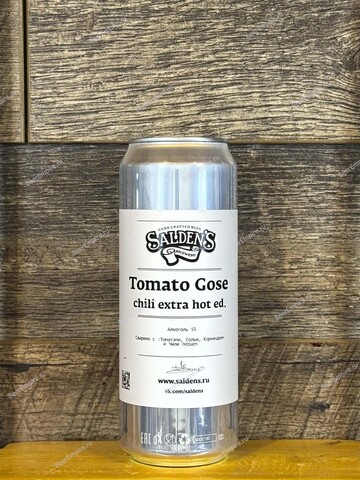 Salden's Chili Tomato Gose Extra Hot edition 0,5 л. ж/б