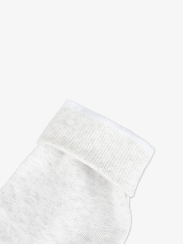 Носки  длинные цвета серый меланж