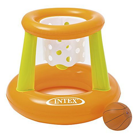 Корзина баскетбольная Intex, надувная с мячом