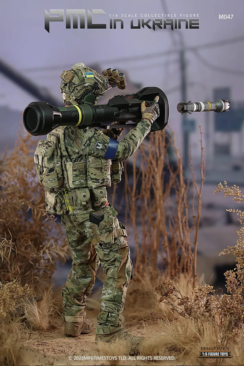 Фигурка Боец ЧВК в Украине масштаб 1/6