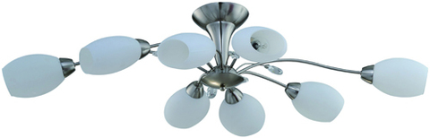 Люстра 830/8PF-Whitechrome