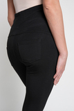Утепленные брюки для беременных 11377 черный