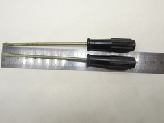 Отвертка шлицевая плоская (минусовая) 155х3.6х0.5мм (Карболитовая ручка) СССР