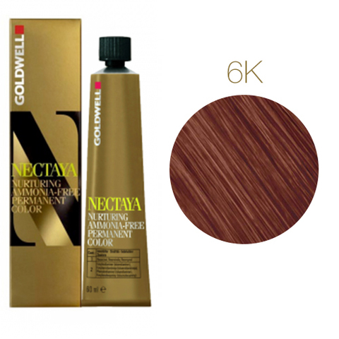 Goldwell Nectaya 6K (медный бриллиант) - Краска для волос