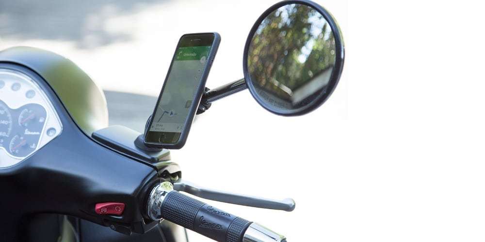 Набор креплений для смартфона на мотоцикл SP Connect Moto Mirror Bundle Universal
