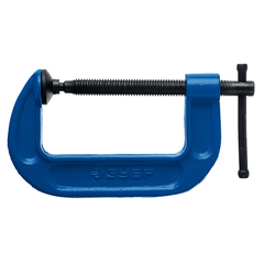 ЗУБР ПСС-100, 100 мм,чугунная струбцина тип С (G-образная), Профессионал (32245-100)