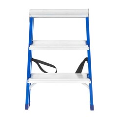 63-0-123 Стремянка стальная комбинированная, двухсторонняя, 3 ступени (РемоКолор)