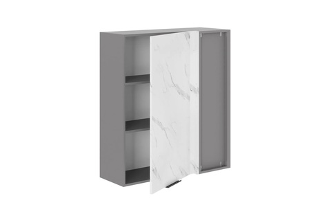 Брауни ШП-800_Н10 шкаф верхний угловой прямой с одной створкой