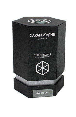 Флакон с чернилами Caran d’Ache Chromatics, 50 ml, Infinite Grey (8011.005)