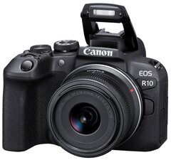 Canon EOS R10 Kit RF-S 18-45mm F4.5-6.3 IS STM, черный