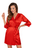 Colette dressing gown Red