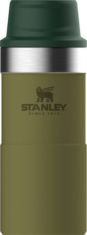 Картинка термостакан Stanley classic 0.35l one hand 2.0 Оливковый - 1