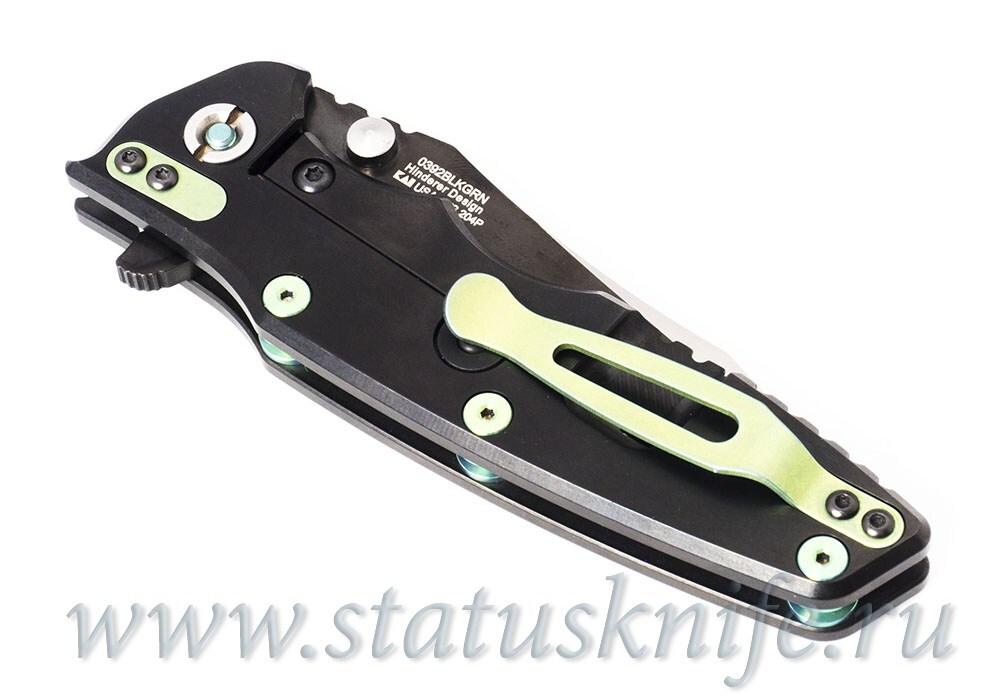 Нож Zero Tolerance 0392BLKGRN Rick Hinderer Limited Edition