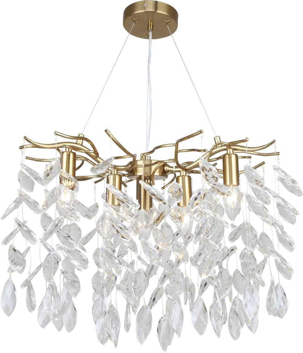 Люстра подвесная хрустальная 2180/05/06P Stilfort, серия RAMO