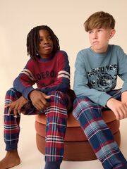Пижама для мальчика Next K99-101, 2 шт., Бордовый, Синий