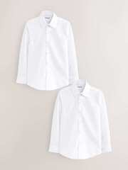 Рубашка школьная для мальчика Next 482-636, 2 шт., Белый