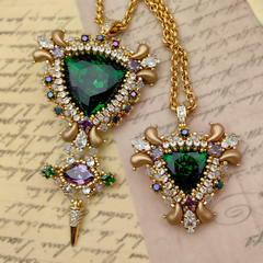 Мастер-класс по кулону Ундина