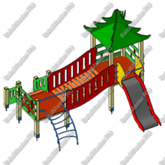 ДЕТСКАЯ ИГРОВАЯ ГОРКА
