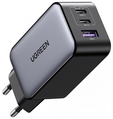 Зарядное устройство Ugreen CD244 USB Type-C, USB серый
