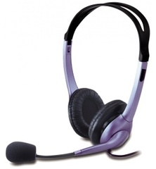 Наушники Genius HS-04S фиолетовый