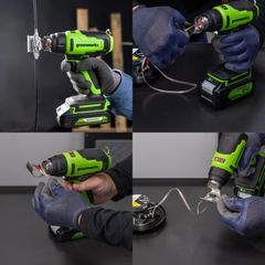 Фен строительный Greenworks G24HG 24V аккумуляторный, без АКБ и ЗУ