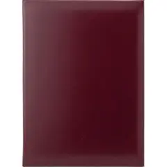 Папка адресная А4 бумвинил бордовая