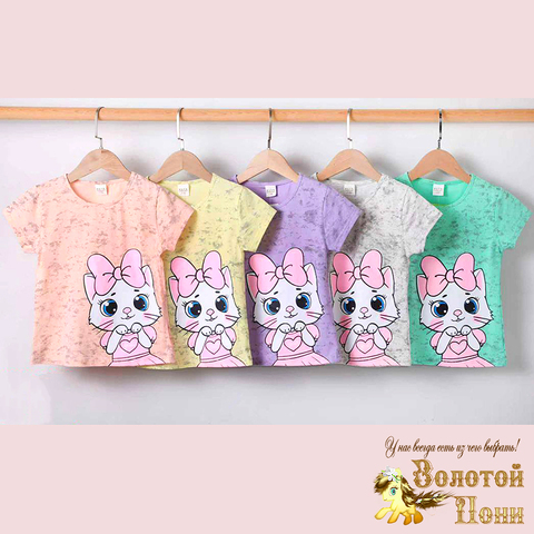 Футболка хлопок д (2-6) 260221-S7114